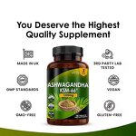 Ashwagandha KSM 66 Capsules - ISO Factory Fast Delivery Root Seed Multiple Packaging