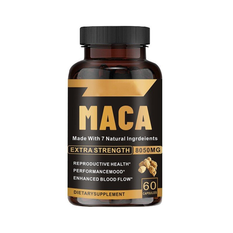 Maca Veggie Capsules - Hot Selling Private Label Immune Support Energy Supplement
