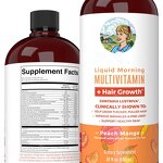 Female Hair Growth Liquid - OEM Multivitamin Adult Teen Not for Newborns
