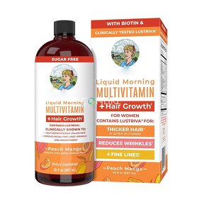 Female Hair Growth Liquid - OEM Multivitamin Adult Teen Not for Newborns