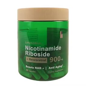 Liposomal NAD+ Capsules - OEM 80-Count High Purity Nicotinamide Riboside