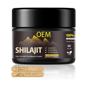 Shilajit Resin Manufacturer - Organic Pure Himalayan with Fulvic Acid for Energy