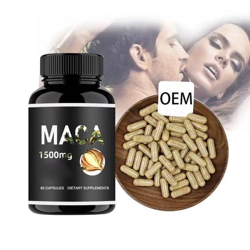 Black Maca Root Capsules Manufacturer - Maca Extract for Men & OEM Best Selling