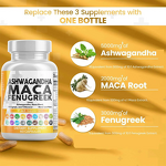 Maca Capsules Manufacturer - for Men Performance Energy Natural Root & Private Labels