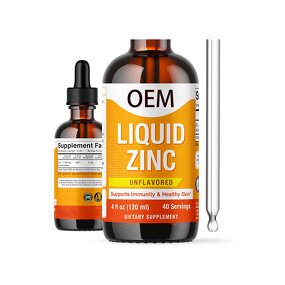 Zinc Drops Manufacturer - GMP Verified for Bones & Skin Care