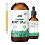 Holy Basil Extract Liquid Drops Manufacturer - Organic for Calmness & OEM Best Selling
