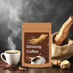 Ginseng Coffee Powder Manufacturer - with Ginseng Root Extract for Man & Factory Direct