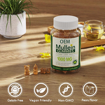 Mullein Gummies Manufacturer - Calm & Gut Health for Lung Cleanse & OEM Private Label