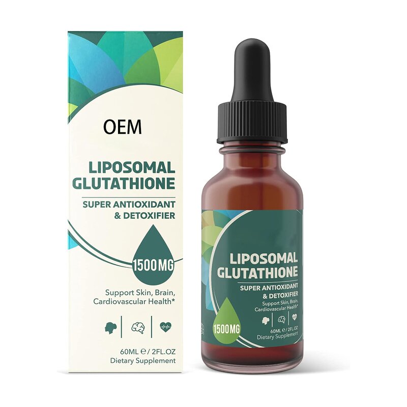 Glutathione Liquid Manufacturer - 1500mg Liposomal Sublingual Concentrated & OEM