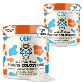 Bovine Colostrum Powder Manufacturer - 45% IGG Supplement & Factory Price OEM/ODM