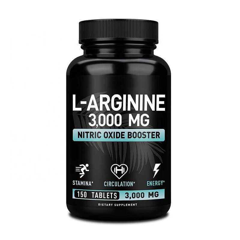 L-Arginine Tablets Manufacturer - 3000mg Supplement & Private Labels