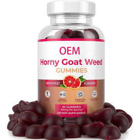 Horny Goat Weed Gummies Manufacturer - Preworkout Muscle Growth for Men Women & OEM Private Label