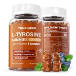 L-Tyrosine Gummies Manufacturer - with Vitamin B Complex & OEM Private Label