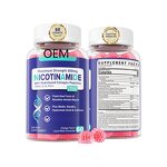 NAD+ Gummies Manufacturer - 500mg with Vitamin B3 Niacinamide Collagen Peptides & OEM