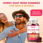 Horny Goat Weed Gummies Manufacturer - Preworkout Muscle Growth for Men Women & OEM Private Label