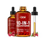 Pet Multivitamin Liquid Drops Manufacturer - 10 in 1 Cranberry for Pets & OEM