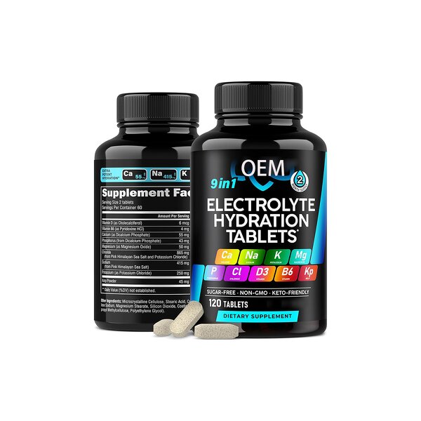 Electrolyte Tablets Manufacturer - with Magnesium Potassium Sodium Vitamins D B6