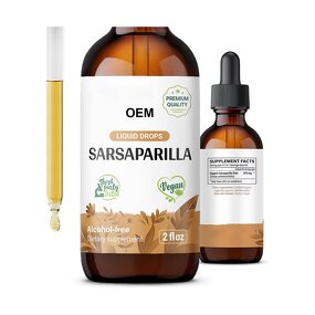 Sarsaparilla Root Liquid Drops Manufacturer - Alcohol Free Vegan Organic & OEM