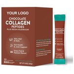Collagen Powder Drink Manufacturer - Chocolate Sachet with Collagen Peptides & Private Label