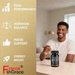 Maca Root Capsules - 1500mg Black Red Yellow Peruvian Penis Enlargement