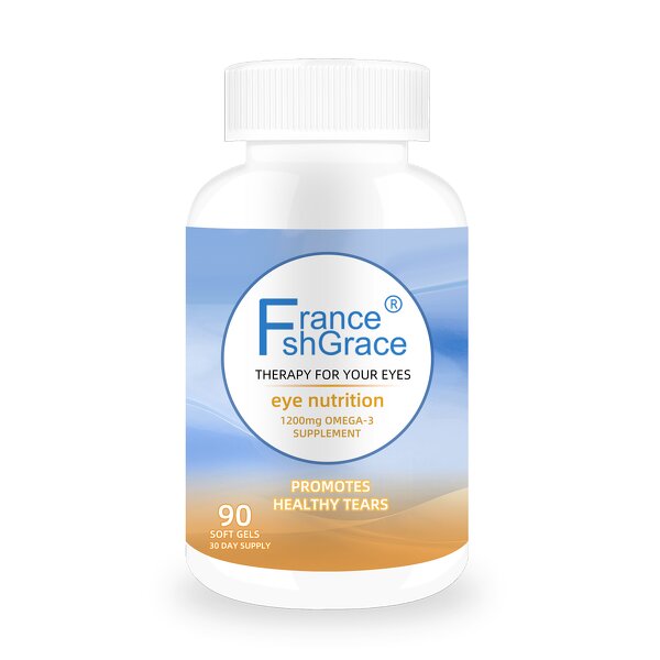 Omega 3 Supplement - Organic Flaxseed Fish Oil Vitamin E Eye Nutrition Adult