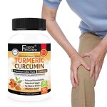 Turmeric Curcumin Capsules - 90 Veg Count Inflammatory Response Adult