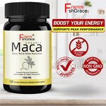 Maca Root Capsules - Stamina Libido Fertility Mood Energy Support