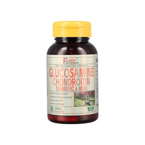 Glucosamine Chondroitin Capsules - 90 Count Cartilage Joint Health Flexibility