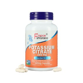 Potassium Citrate Capsules - 200mg Per Capsule 150 Count Electrolyte Supplement