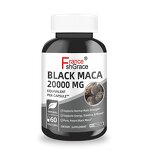 Black Maca Capsules - 60 Count Energy Health Men Women Supplement