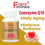CoQ10 Softgels - Organic 60 Count Heart Vascular Health Men Women