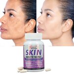 Skin Whitening Capsules - Organic 60 Count Dark Spots Melasma Plant Extract