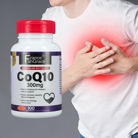 CoQ10 Softgels - 300mg 100 Count Heart Health Energy Production