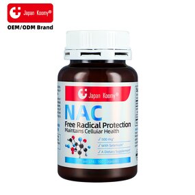 NAC Capsules - Organic 100 Count Free Radical Protection Men Women