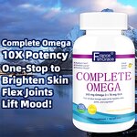 Omega Supplement - Plant Extract Mood Heart Brain Eye Immune Health Adult