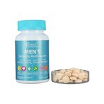 Men Multivitamin Tablets - Vitamin A C D E Zinc B12 Calcium Immune Support