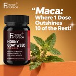 Horny Goat Weed Capsules - Extra Strength Performance Energy Men Women