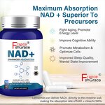 NAD Capsules - Organic 60 Count Anti Aging Supplement Men Women Plant Extract