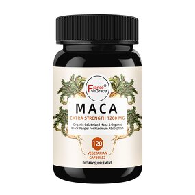 Maca Root Capsules - Natural Energy Passion Performance Men Women