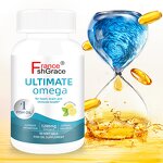 Omega 3 Fish Oil - 1280mg Lemon Flavor EPA DHA Immune Brain Heart