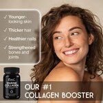 Marine Collagen Capsules - Vitamin Infused Skin Hair Nails Plant Extract
