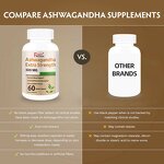Ashwagandha Capsules - 300mg Sleep Stress Health Support Adult