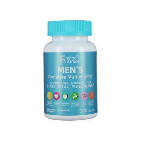Men Multivitamin Tablets - Vitamin A C D E Zinc B12 Calcium Immune Support