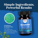 Skin Whitening Capsules - Organic Plant Extracts Natural Detox Adult Support