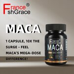 Maca Root Capsules - 1500mg Black Red Yellow Peruvian Penis Enlargement