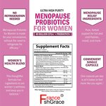 Menopause Supplement Capsules - 60 Count Herbal Hormone Balance Women Support