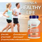 Turmeric Curcumin Capsules - 150 Count Enhanced Absorption Joint Health