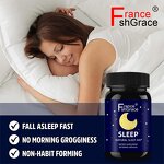 Sleep Aid Capsules - 60 Count Valerian Root Chamomile Non-Habit Forming