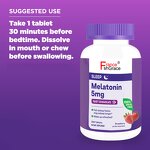 Melatonin Tablets - 5mg 200 Count Advanced Sleep Dietary Supplement