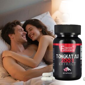 Tongkat Ali Capsules - Organic 60 Count Men Women Health Plant Extract
